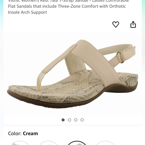 Vionic Women's Rest Tala T-Strap Sandal 10 - Picture 2 of 10